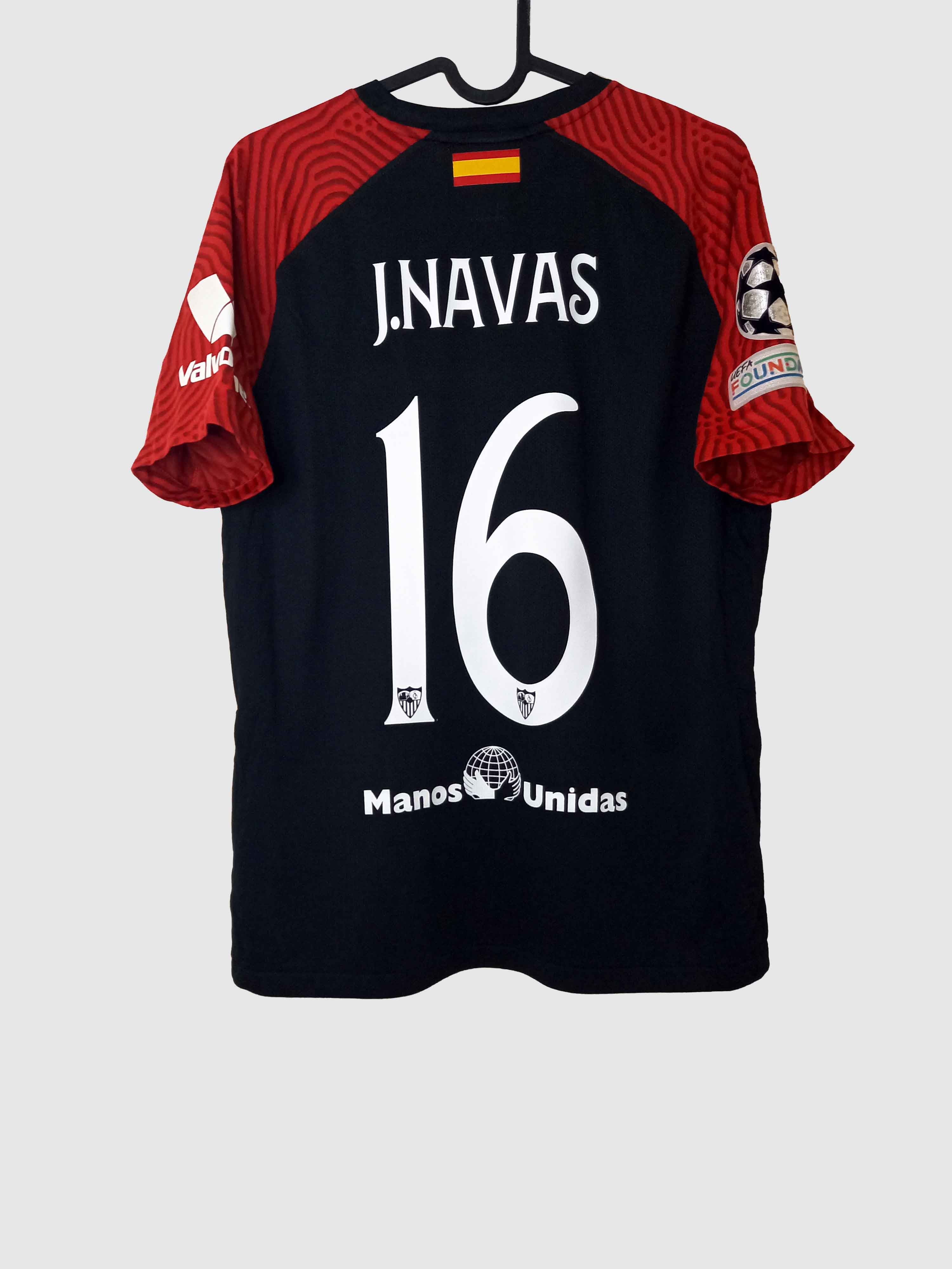 Sevilla 2021/22 Third Shirt Navas Back CW3544-014