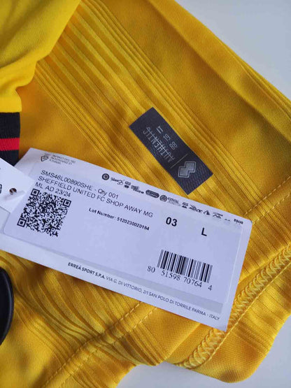 Sheffield United 2023/24 Away Shirt Tags