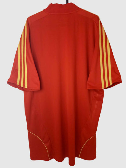 Spain 2008 Home Shirt Back 614398