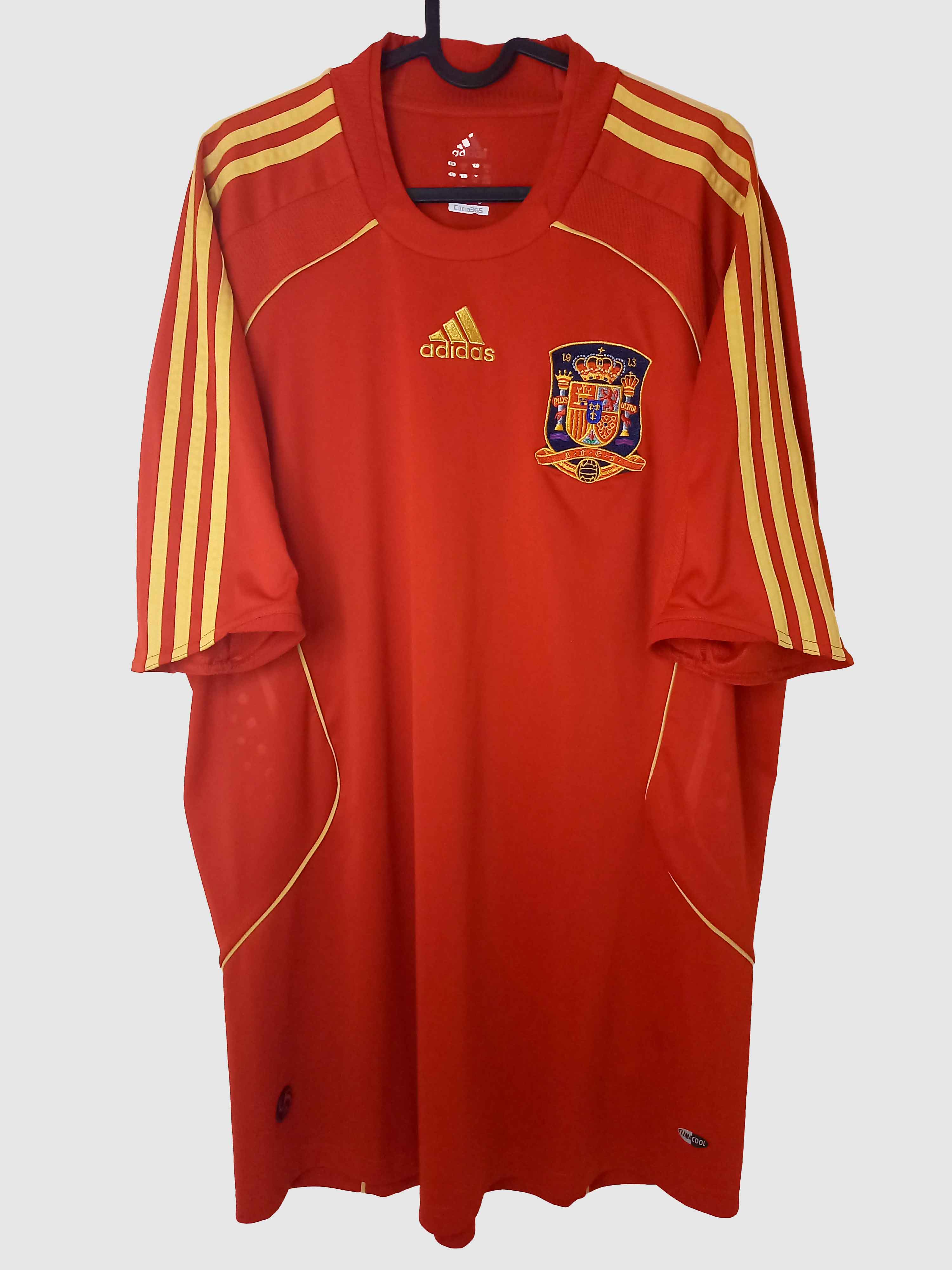 Spain 2008 Home Shirt Front 614398