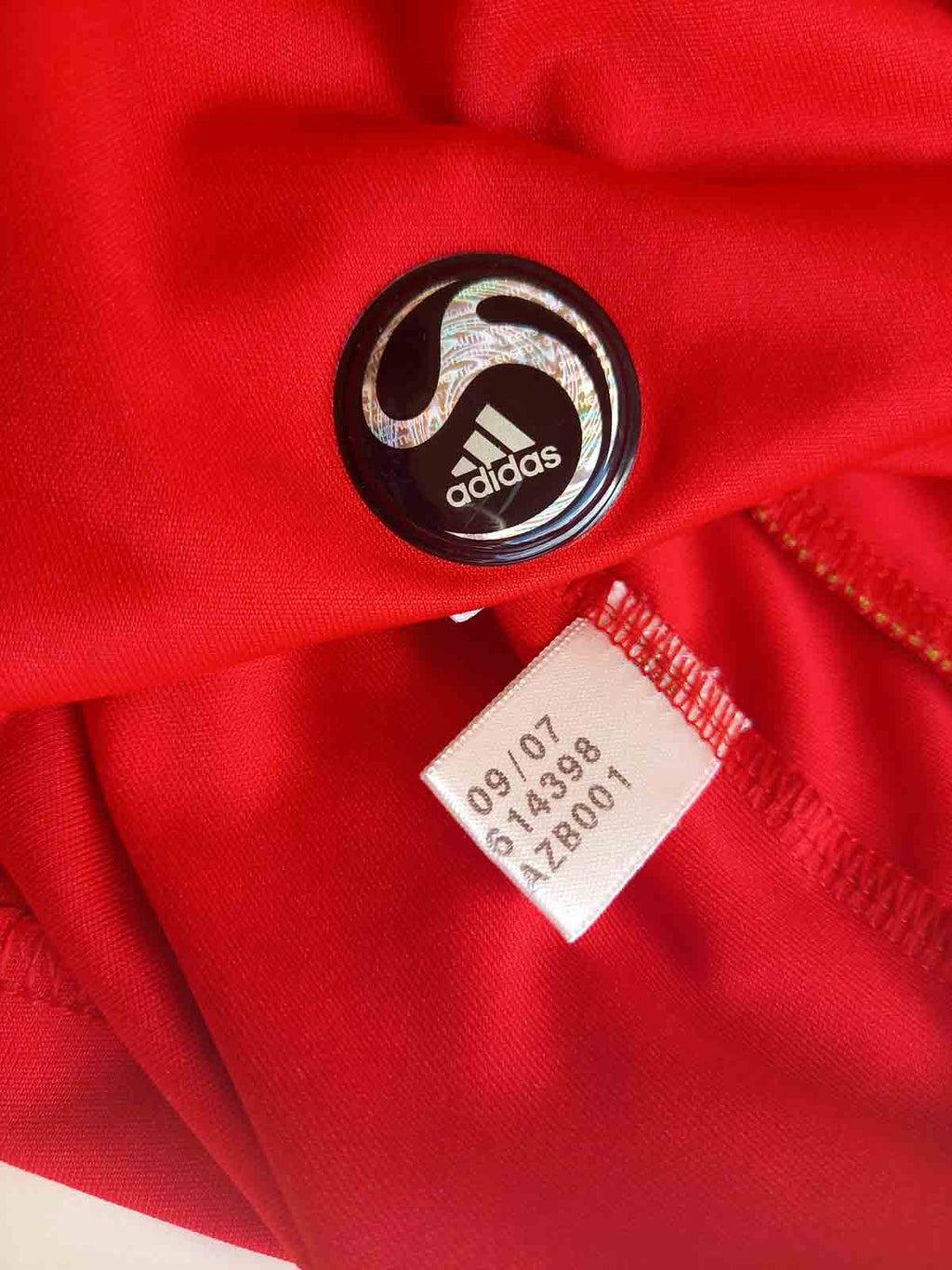Spain 2008 Home Shirt Tags 614398