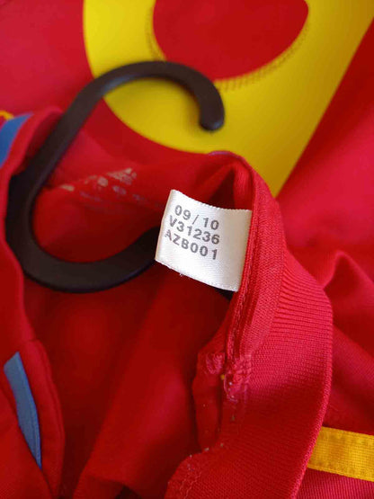 Spain 2010 Home Shirt Iniesta V31236 Tags