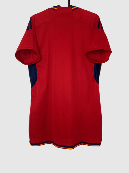 Spain 2022 Home Shirt Back HL1970