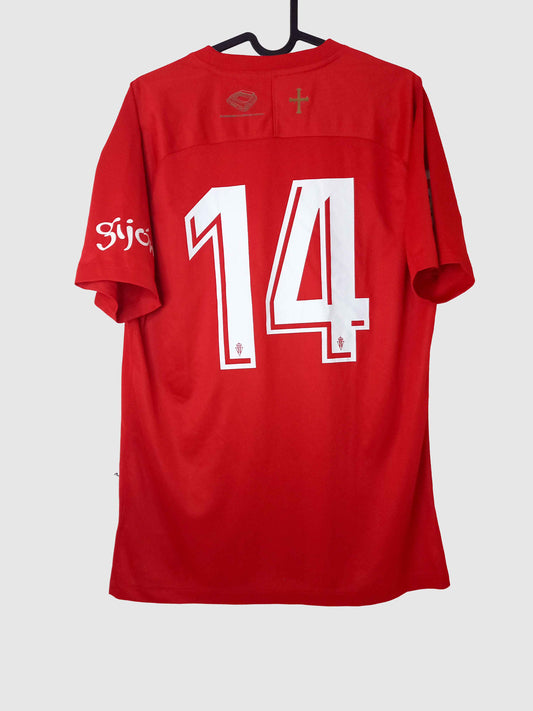 Sporting Gijon 2017/18 Home Shirt Back 832976-659