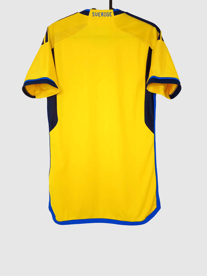 Sweden 2022/23 Home Shirt Back HD9423