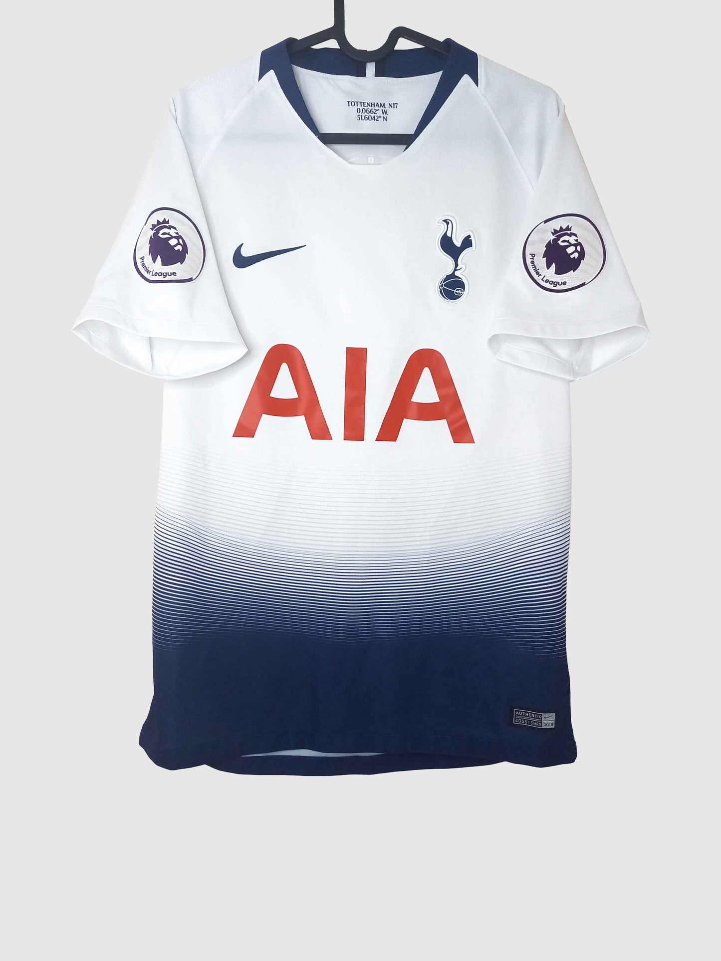Tottenham Hotspur 2018/19 Home Shirt Front 919005-101
