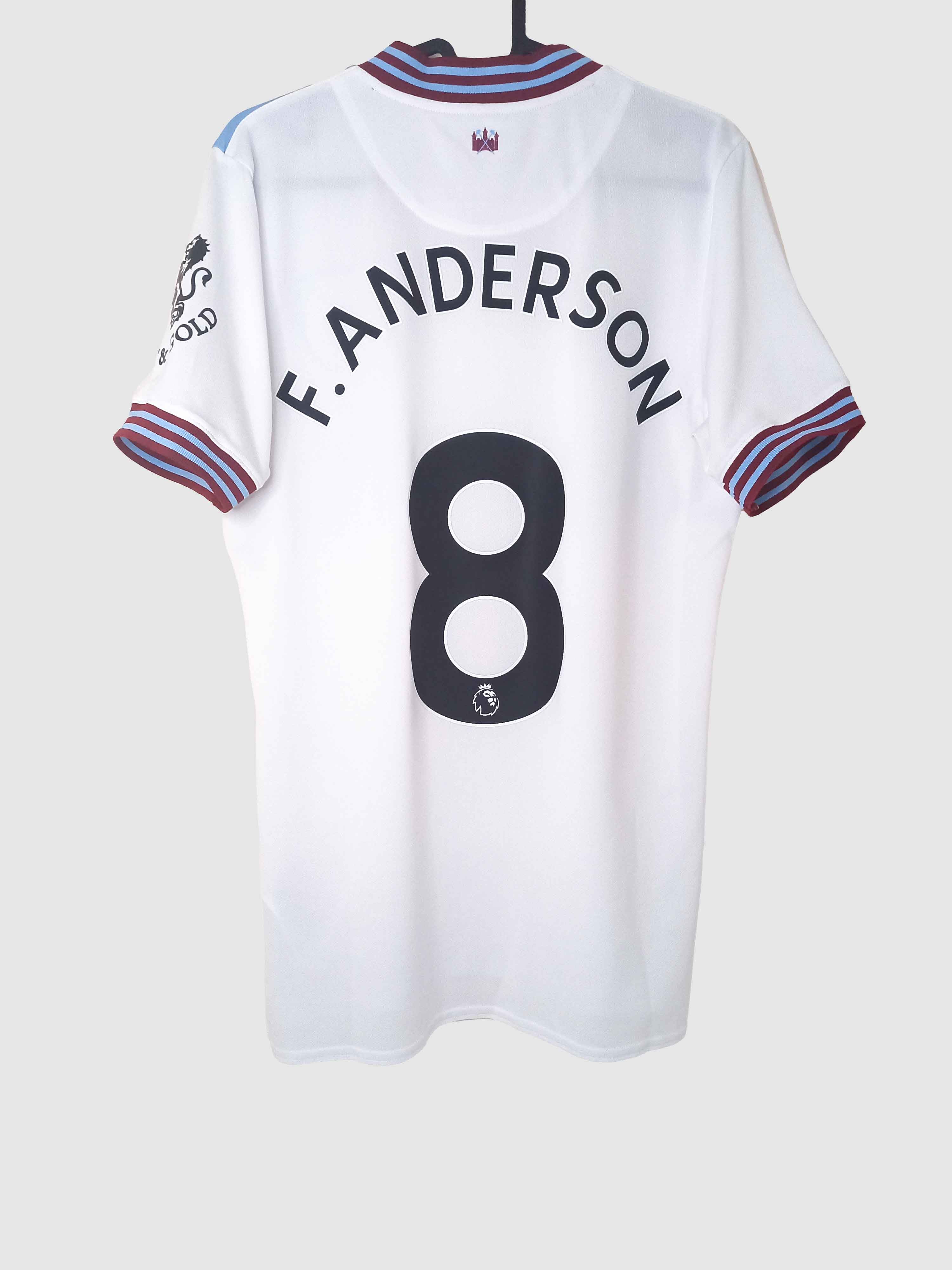 West Ham United 2019/20 Away Shirt Felipe Anderson Back