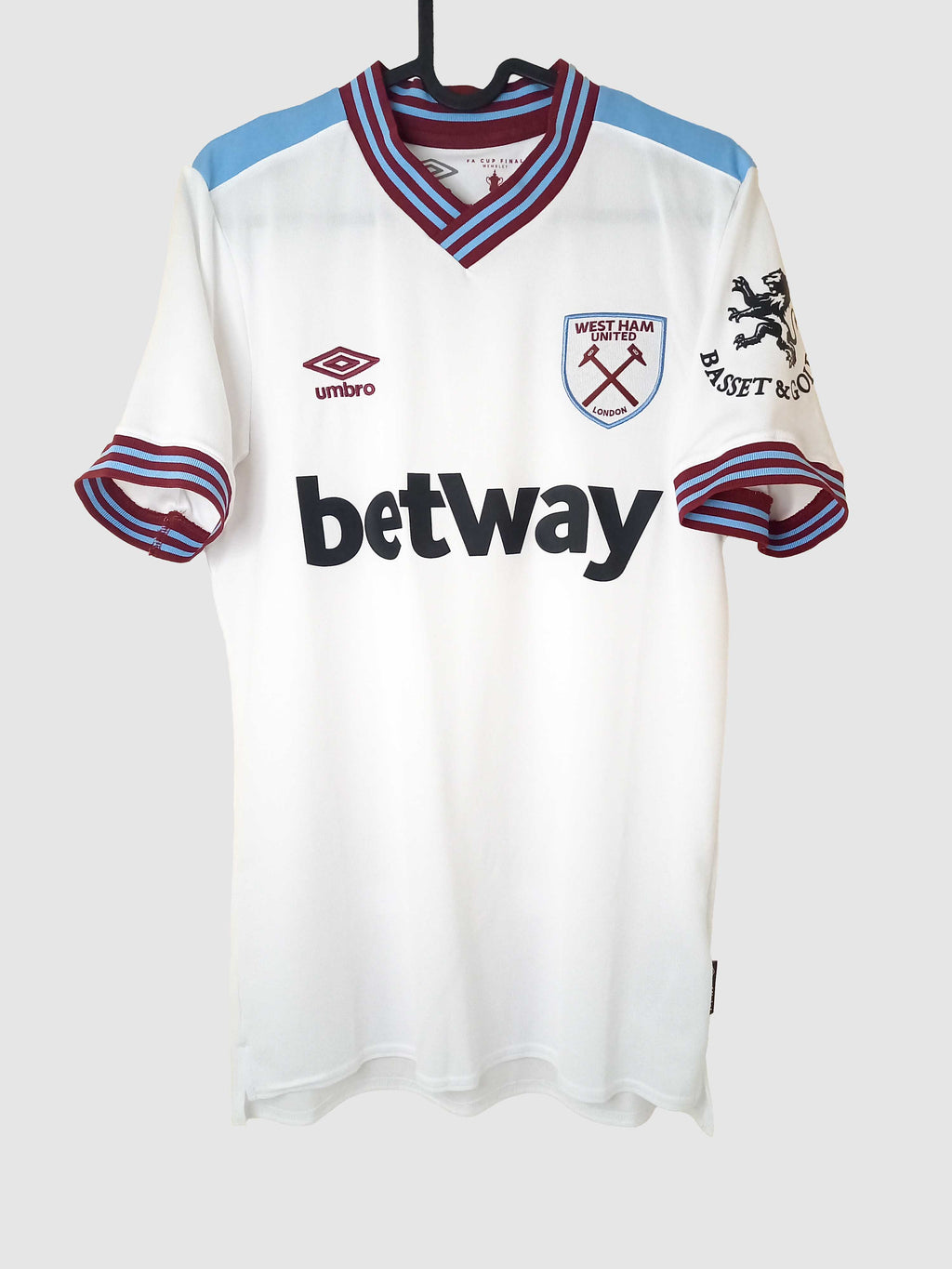West Ham United 2019/20 Away Shirt Front 90312U-KIT