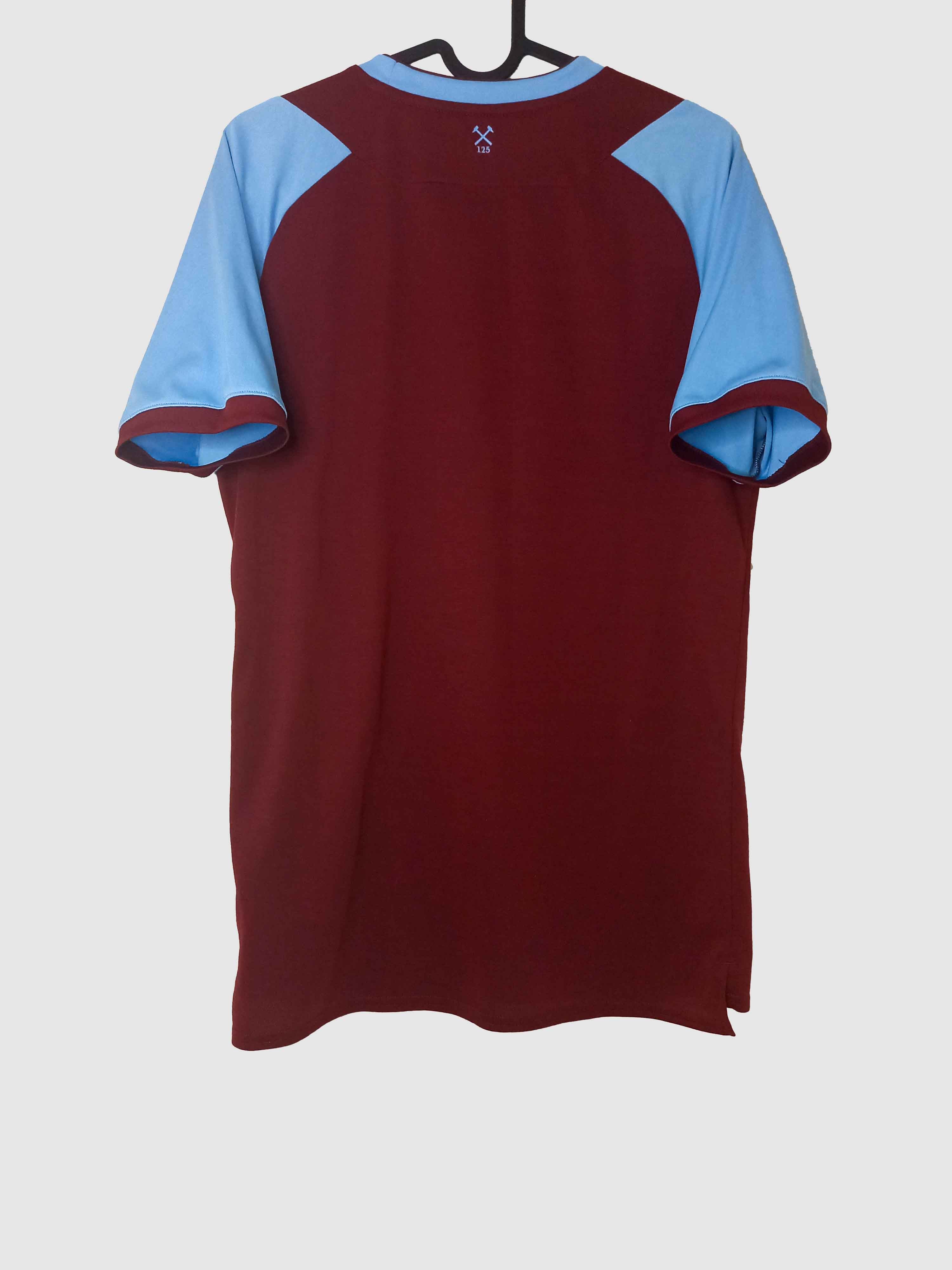 West Ham United 2020/21 Home Shirt Back