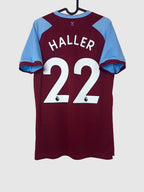 West Ham United 2020/21 Home Shirt Haller Back