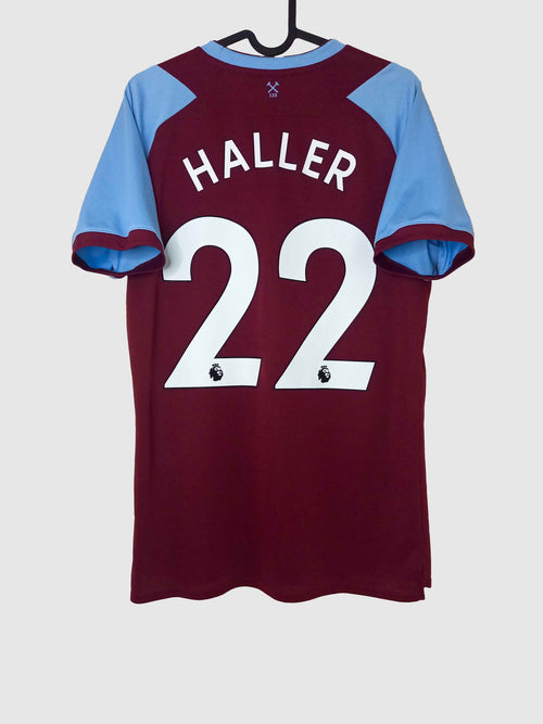 West Ham United 2020/21 Home Shirt Haller Back