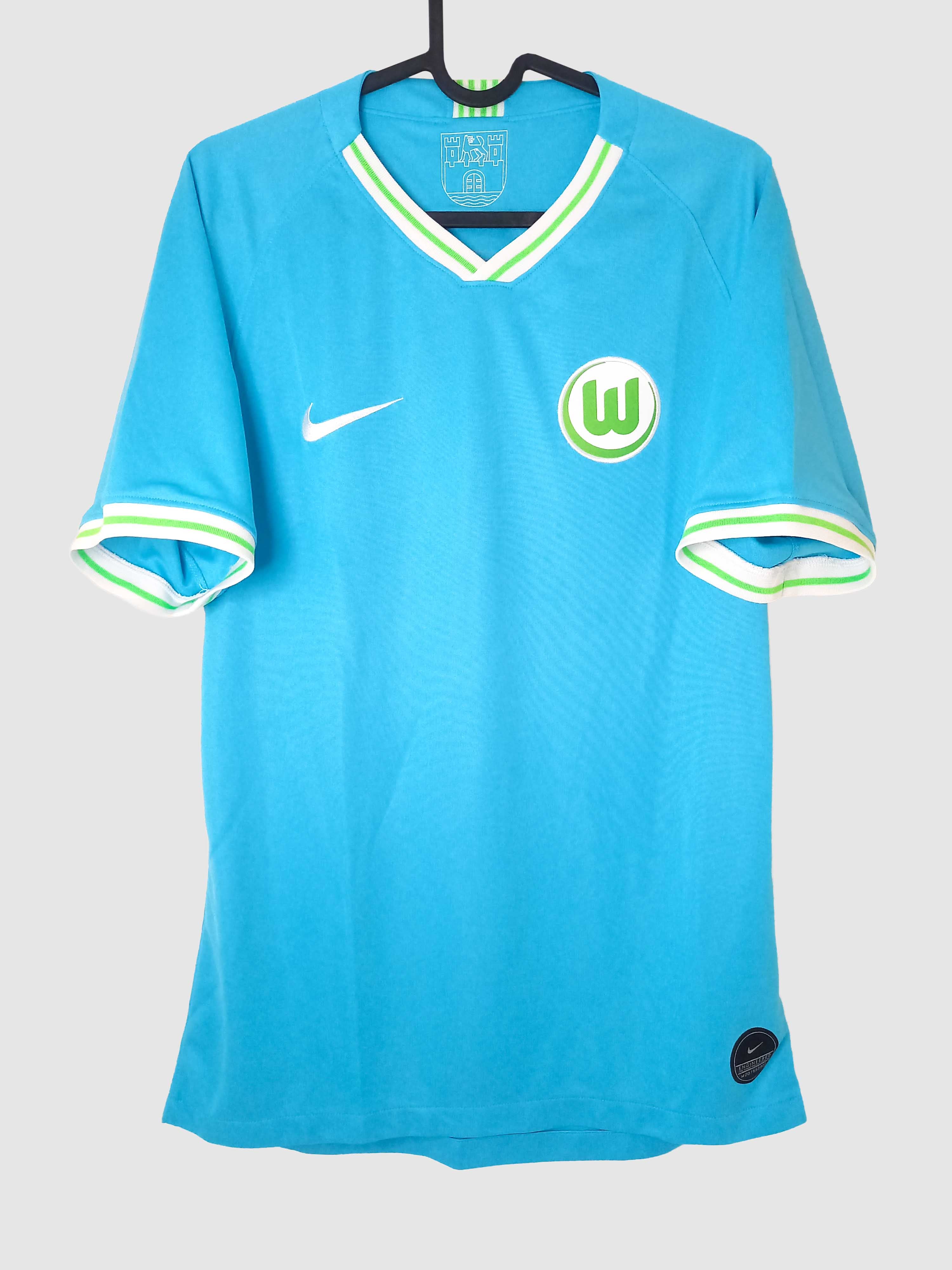 Wolfsburg 2019/20 Away Shirt Front AJ5568-448