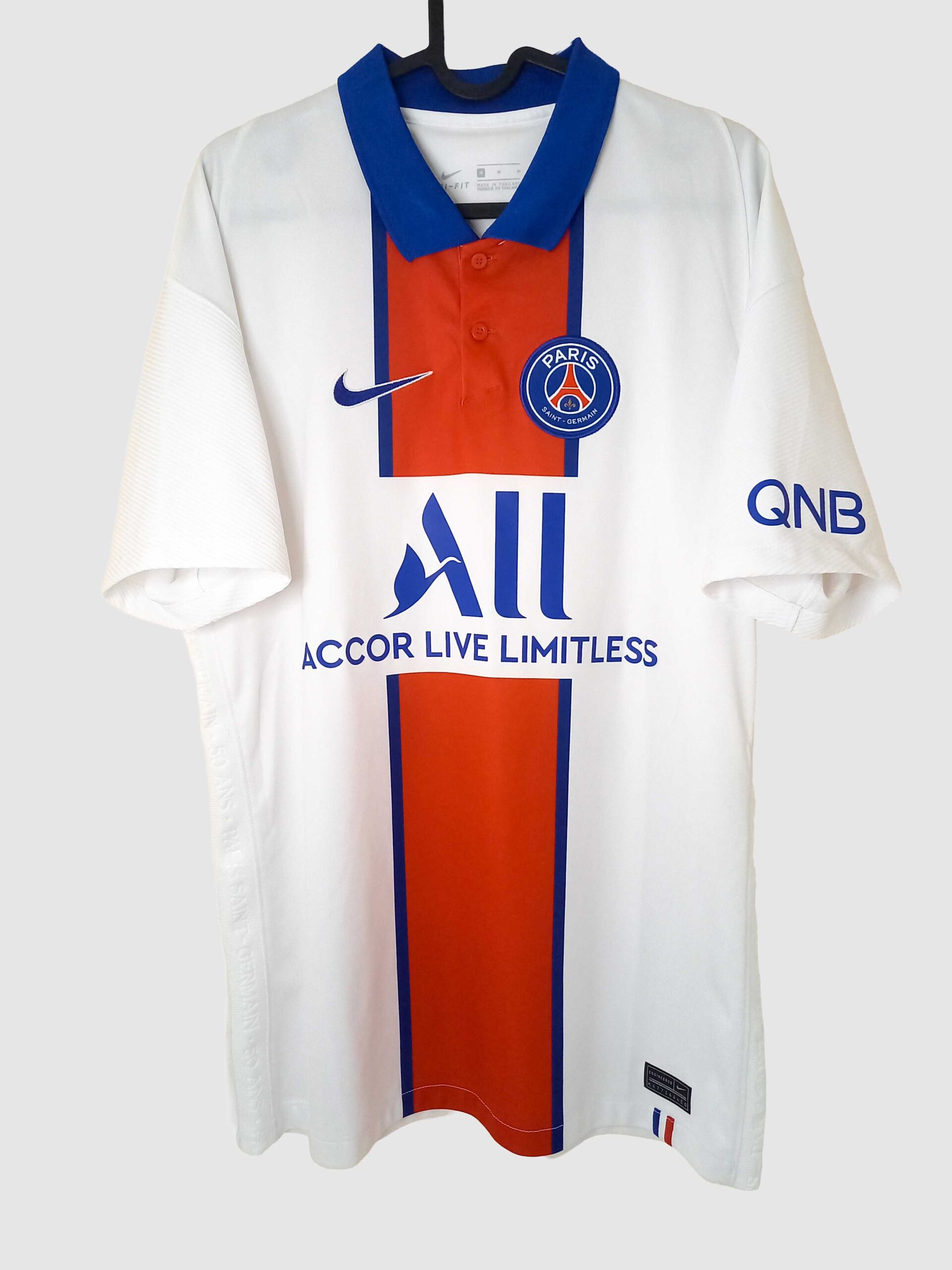 PSG 2020/21 Away Shirt Mbappe #7 (M-Mint)
