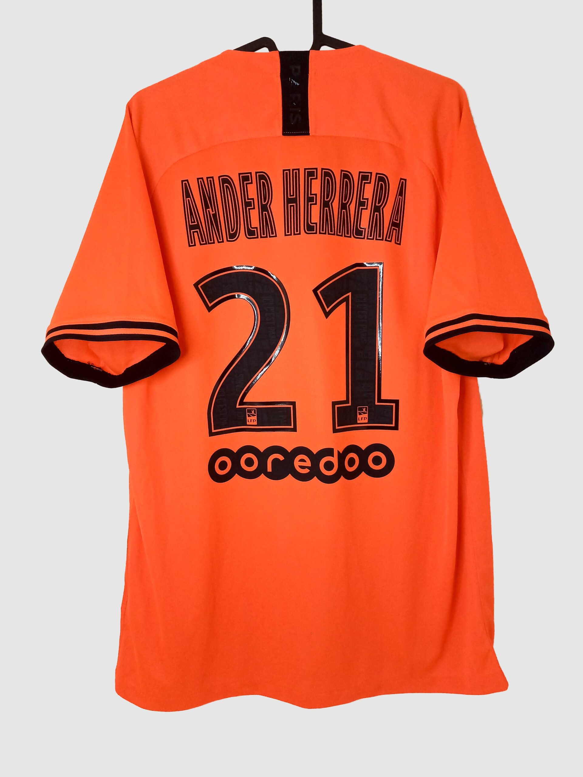 PSG 2019/20 Away Shirt Ander Herrera #21 (L-Mint)