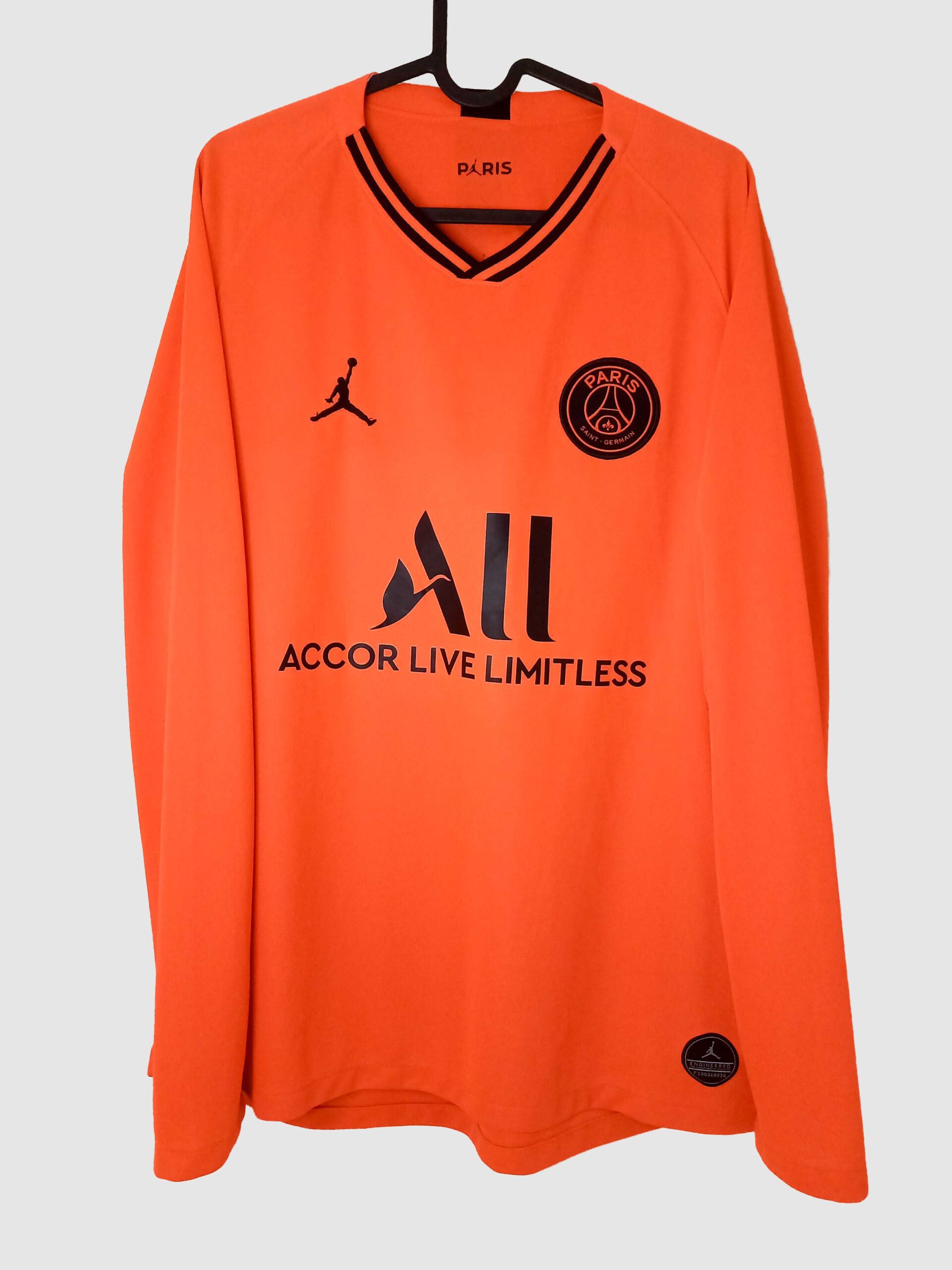 PSG 2019/20 Away Shirt Ander Herrera #21 L/S (L-Mint)