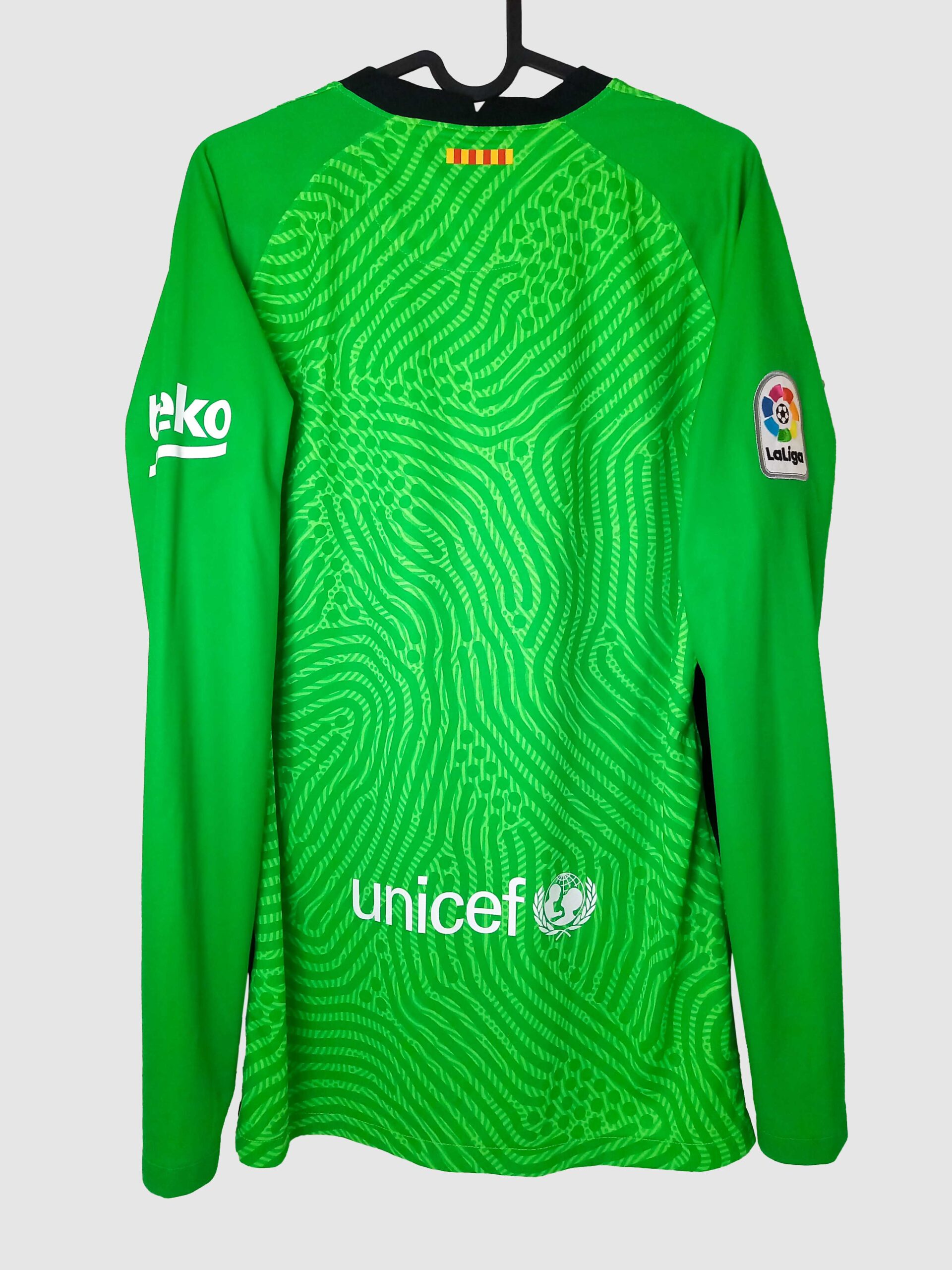 Barcelona 2020/21 GK Home Shirt (M-Excellent)
