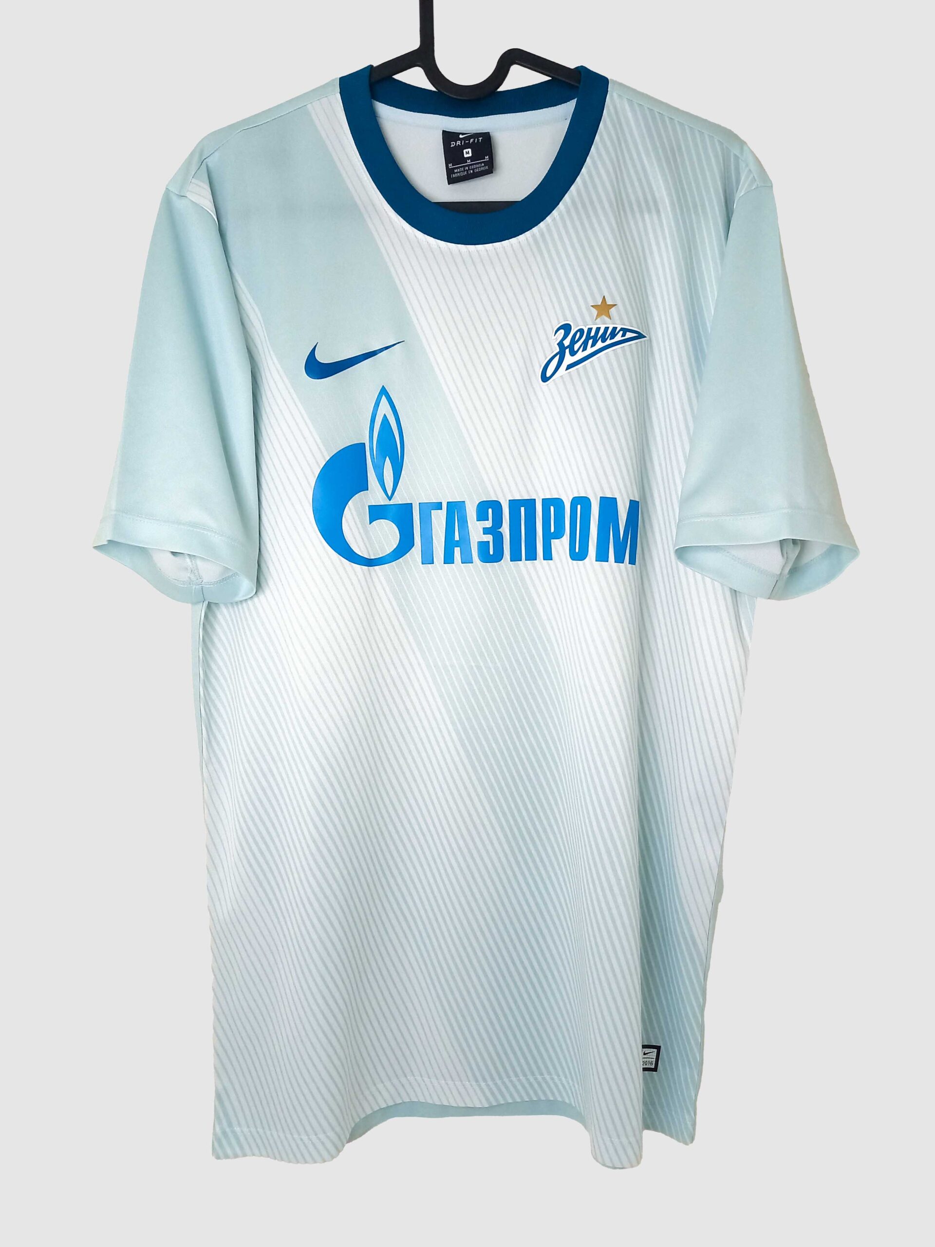 Zenit 2016/17 Home Shirt Basic Version (M-Excellent)