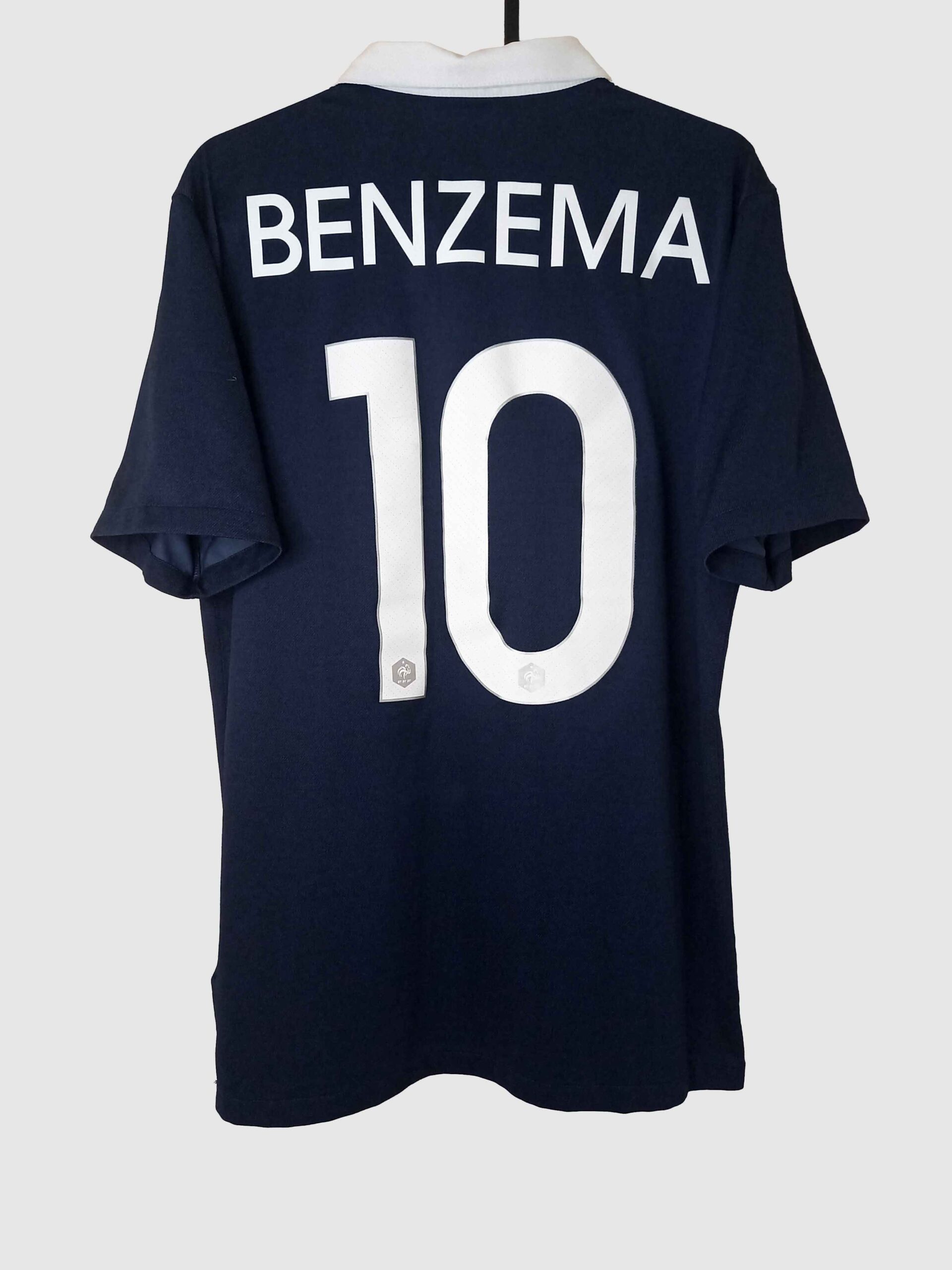 France 2014/15 Home Shirt Benzema #10 (S-Excellent)
