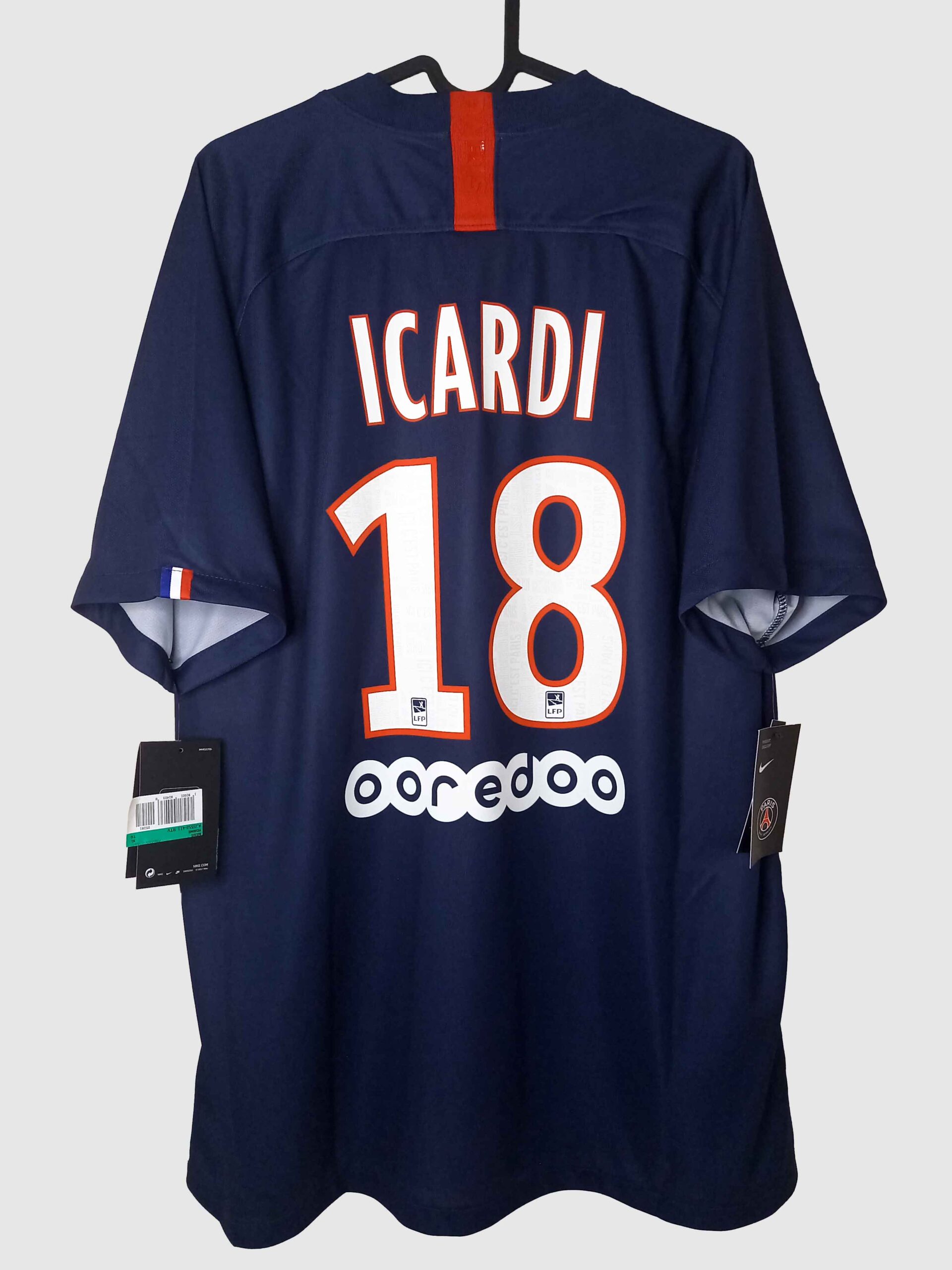 PSG 2019/20 Home Shirt Icardi #18 (XL-New With Tags)