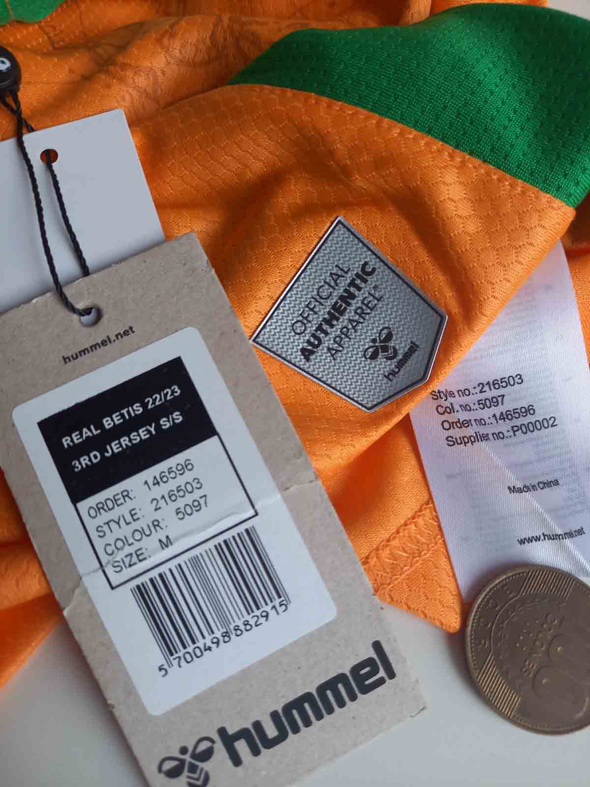 Real Betis 2022/23 Third Shirt (M-New With Tags)